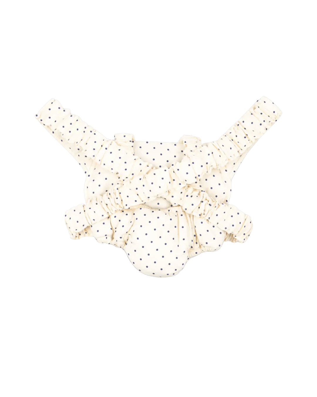 Puppentrage mit Kirsche von Konges Slojd in beige mit punkten oder rot mit Karo - Puppentrage - Cotton Ballon | Family Concept Store - Beige - 