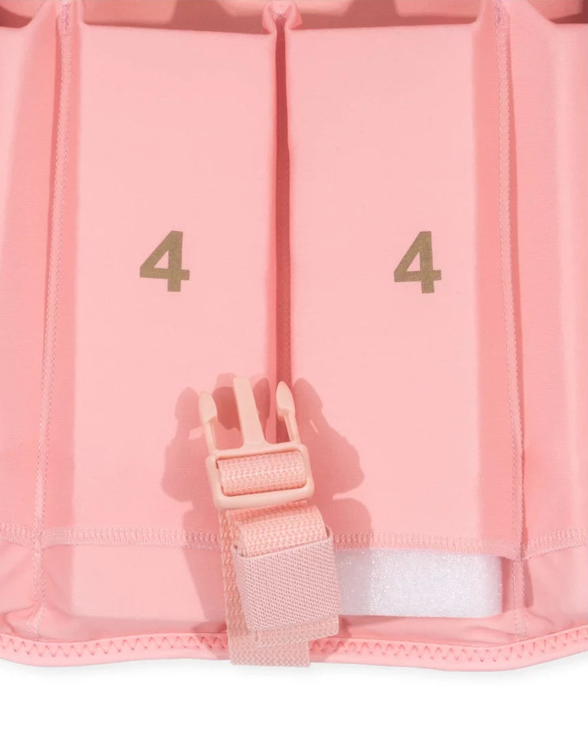 Schwimmweste Amelia Cotton Ballon Konges Sløjd Einhorn Schleife Regenbogen Rosa Mädchen Girl Schwimmen Lernen Sicher Baden Urlaub