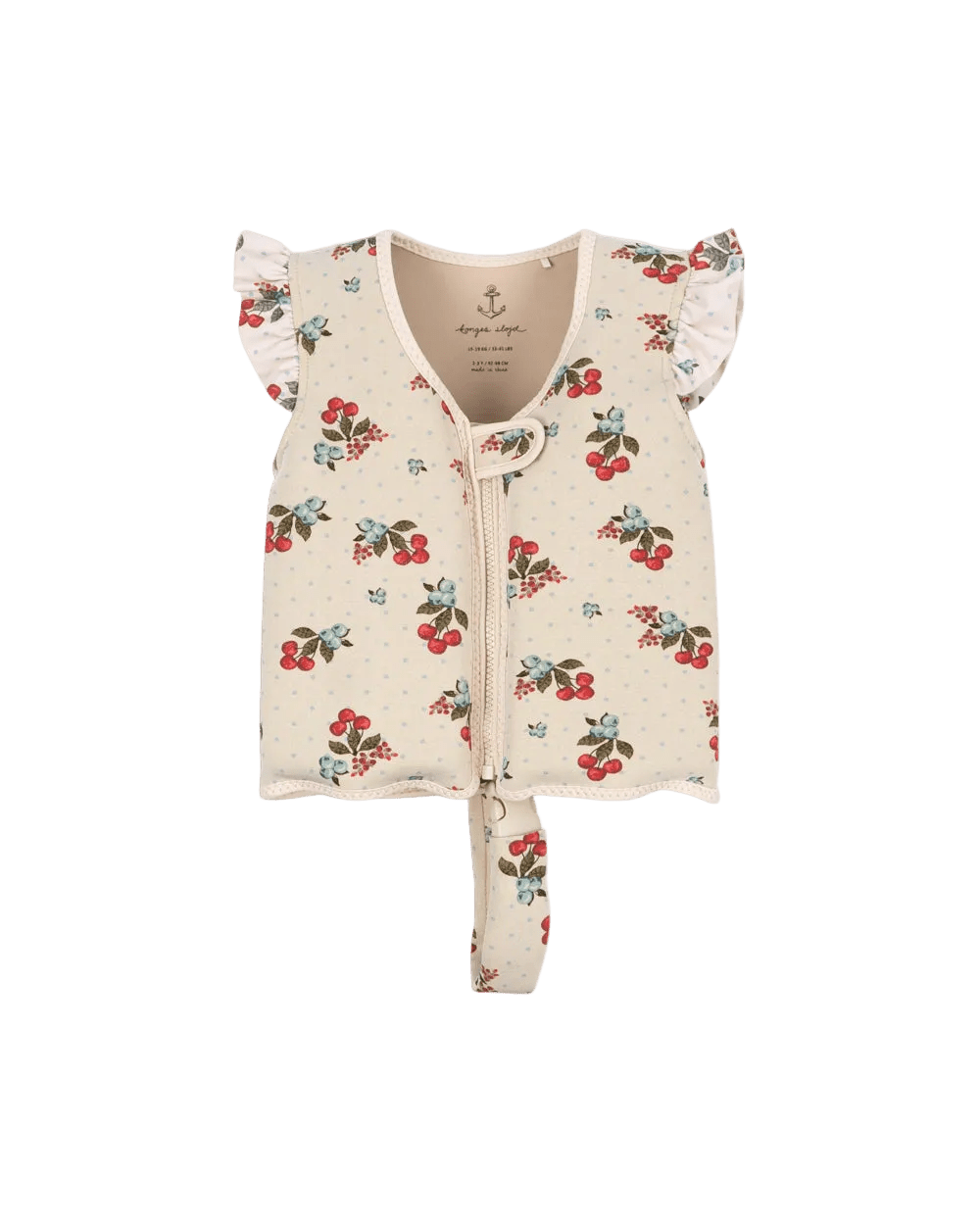 Schwimmweste Avery Schwimmen Baden Schwimmbad Hilfe cotton ballon konges slojd floral mädchen Weste Urlaub Strand Schutz Sicherheit - Schwimmweste Avery - Cotton Ballon | Family Concept Store - marmelatta - 1 – 2 Jahre - 