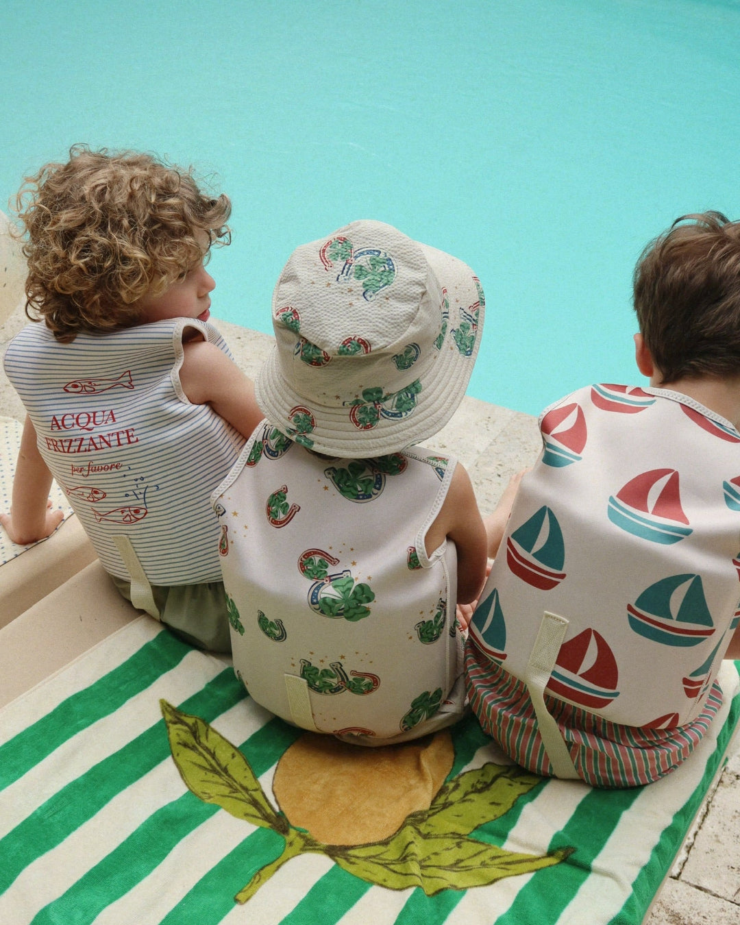 Schwimmweste Ellis Weste Schwimmen Urlaub konges slojd cotton ballon kinder baby wasser sicherheit weste - Schwimmweste Ellis - Cotton Ballon | Family Concept Store - ahoy - 1 – 2 Jahre - 