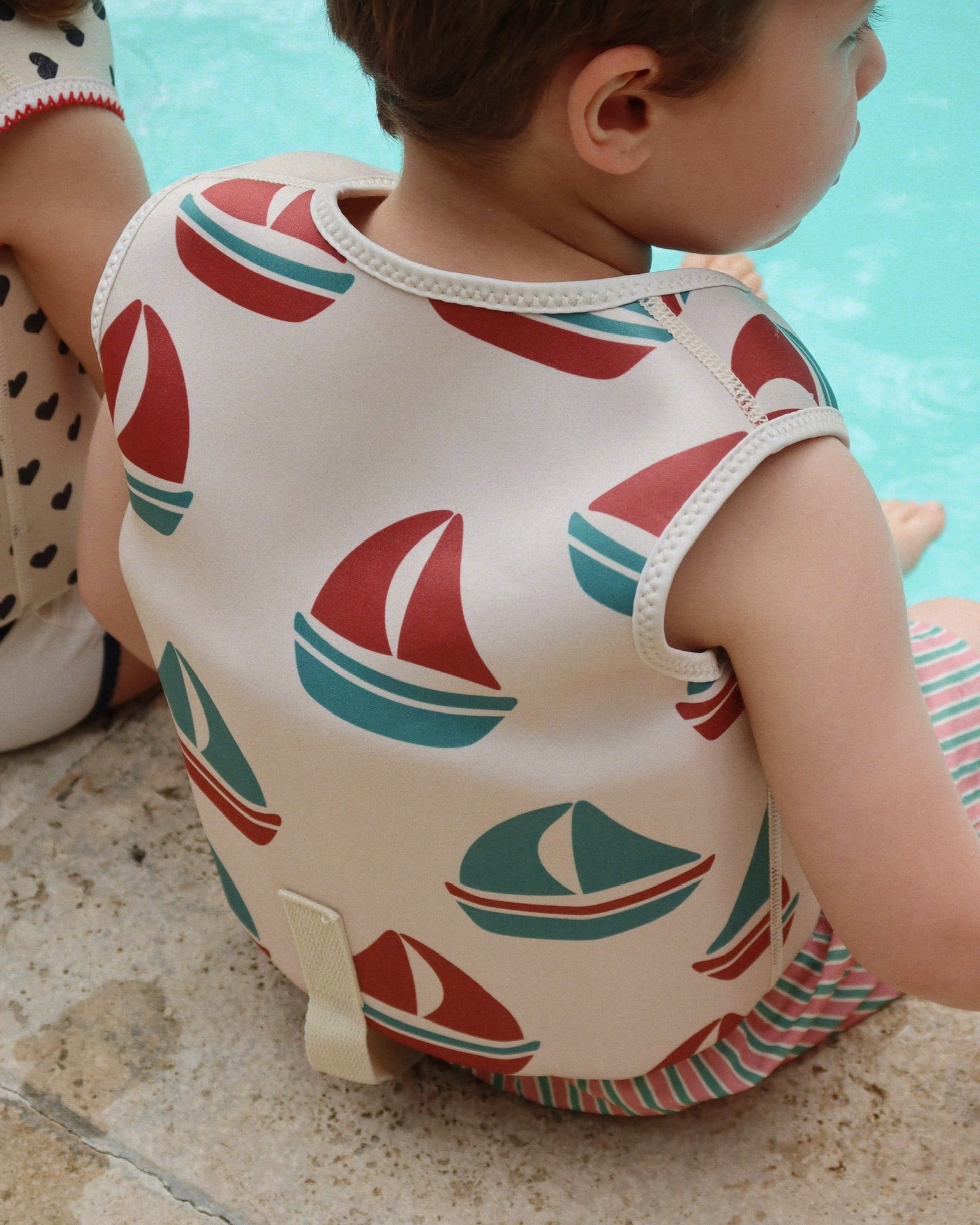 Schwimmweste Ellis Weste Schwimmen Urlaub konges slojd cotton ballon kinder baby wasser sicherheit weste - Schwimmweste Ellis - Cotton Ballon | Family Concept Store - ahoy - 1 – 2 Jahre - 