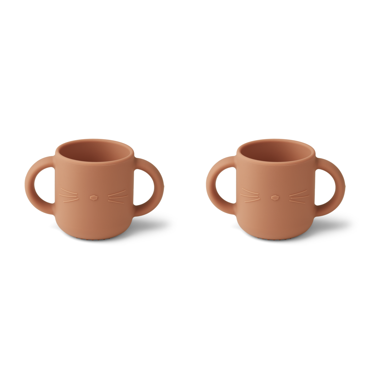 Silikon Becher Set Gene LIEWOOD Katze Trinkbecher Geschirr