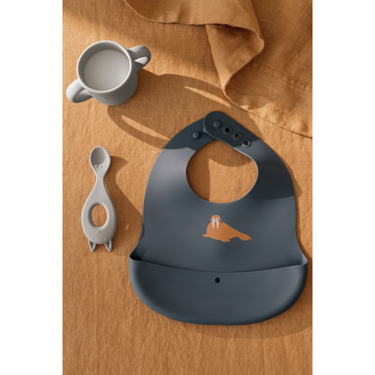 Silikon Laetzchen Ember Cotton Ballon LIEWOOD Essen Beikost Baby Verstellbar Design