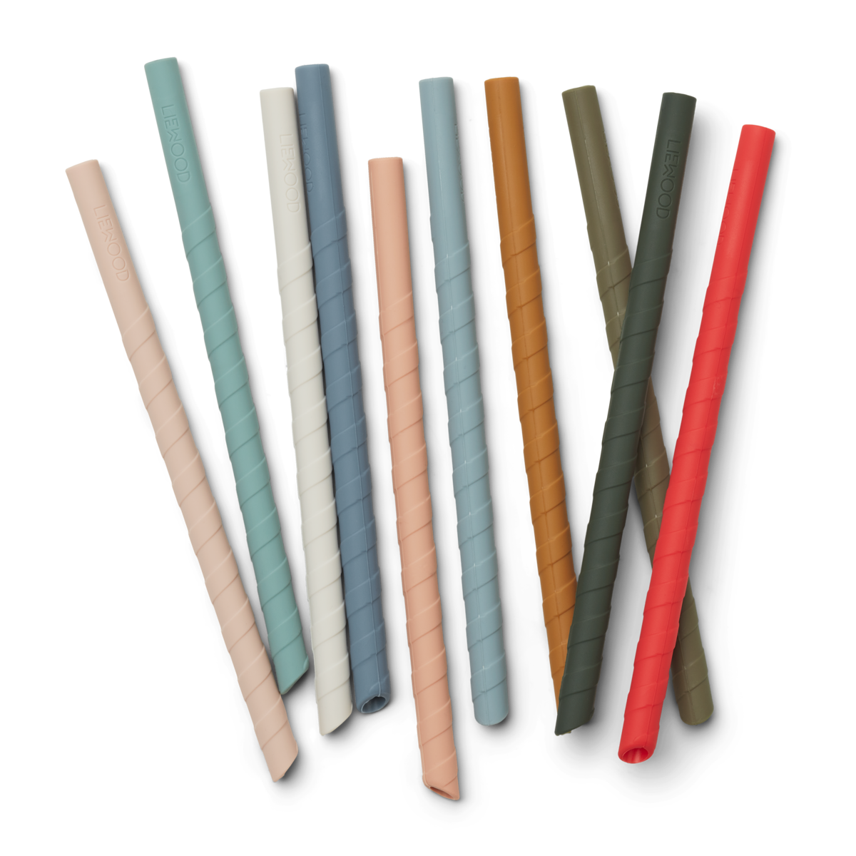 Silikon Strohhalme Timoti LIEWOOD Cotton Ballon Nachhaltig Trinken Kinder Kleinkinder