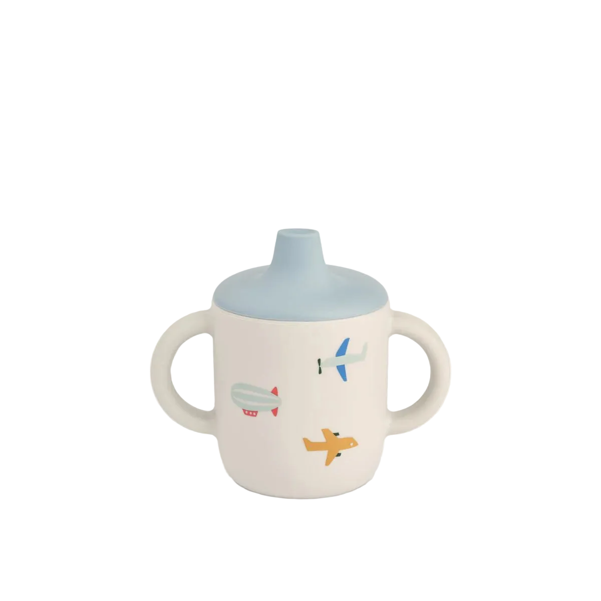 Silikon Trinkbecher Neil aviator zeppelin flugzeug kaufen cotton ballon Schnabeltasse Design Trinken Tasse Baby Kinder Deckel