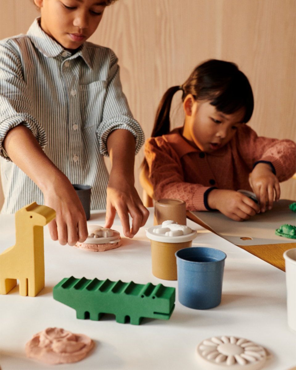 Spielknete Set Rollie Cotton Ballon LIEWOOD Formen Spiel Kinder Knetmasse Knete