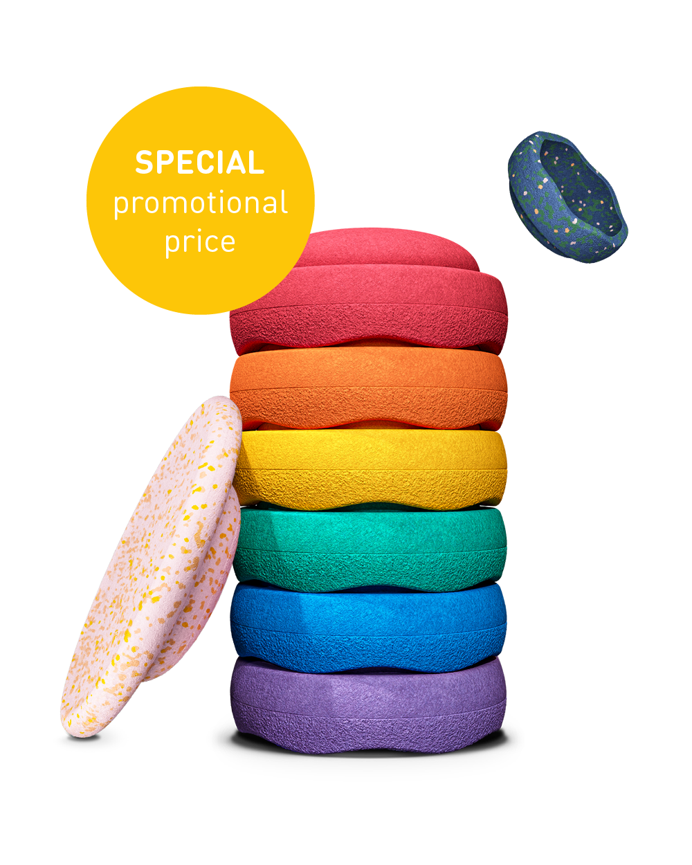 Stapelstein® Spring Special Rainbow Set classic
