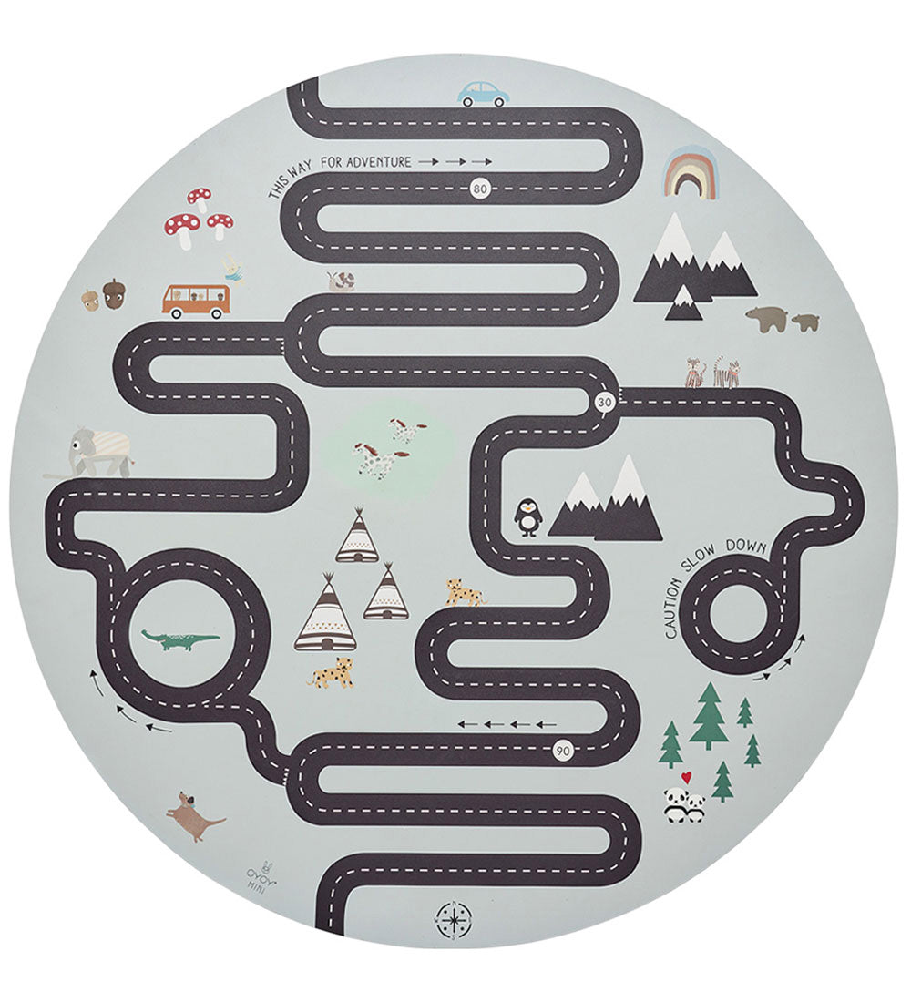 Stuhlmatte Adventure Abenteuer Cotton Ballon OYOY Essen Trinken Silikon Schutz Design