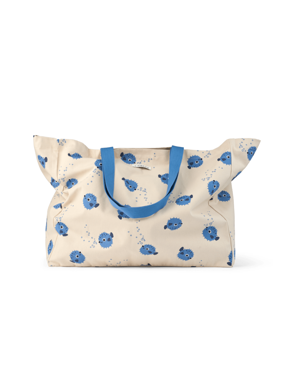 Tragetasche Weekender Tasche groß Maxi liewood cotton ballon strand urlaub - Tragetasche Maxi - Cotton Ballon | Family Concept Store - pufferfish - 
