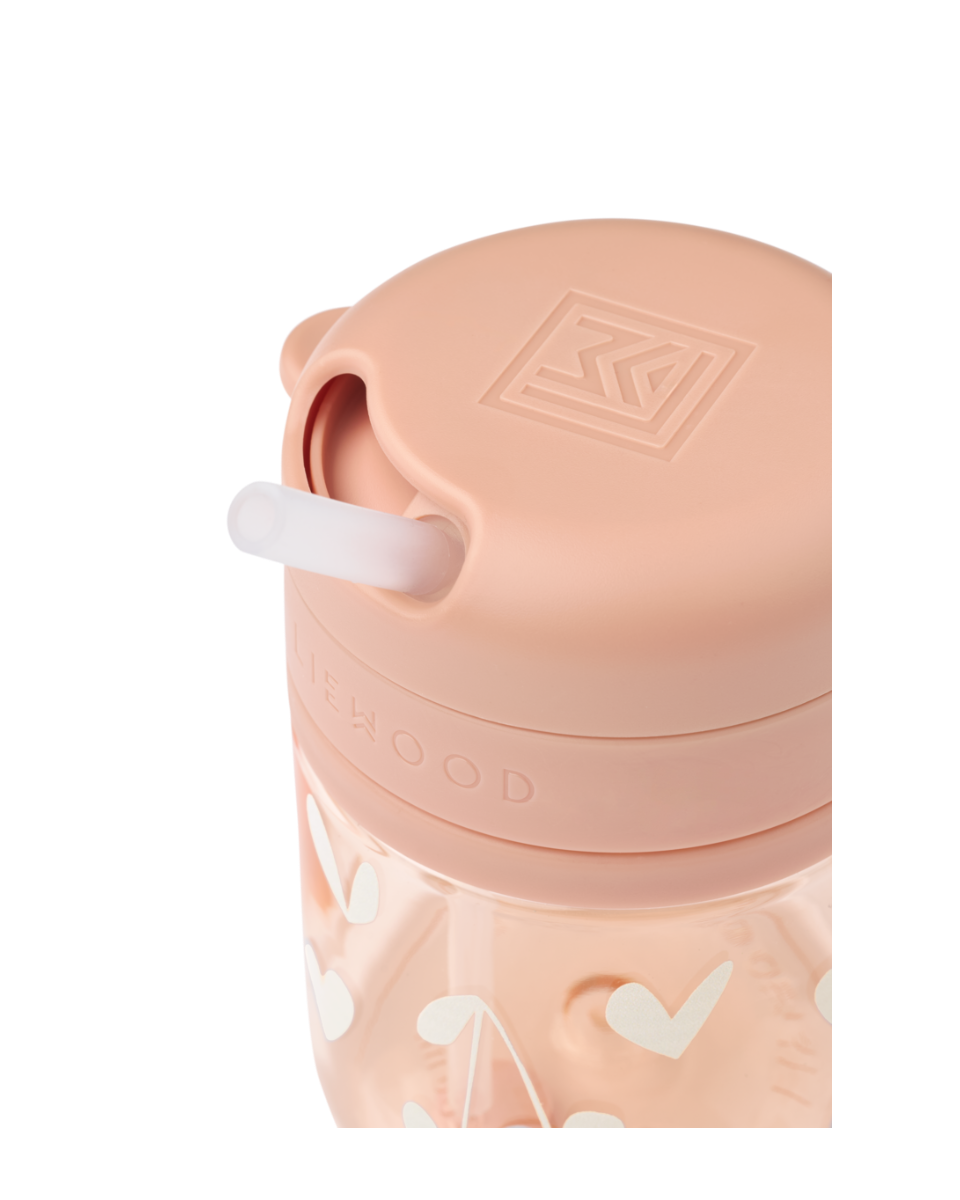 Trinkbecher Pavia Cotton Ballon Trinkhalm  LIEWOOD Trinken Baby Kinder Design Silikon Strohhalm Becher Tasse 