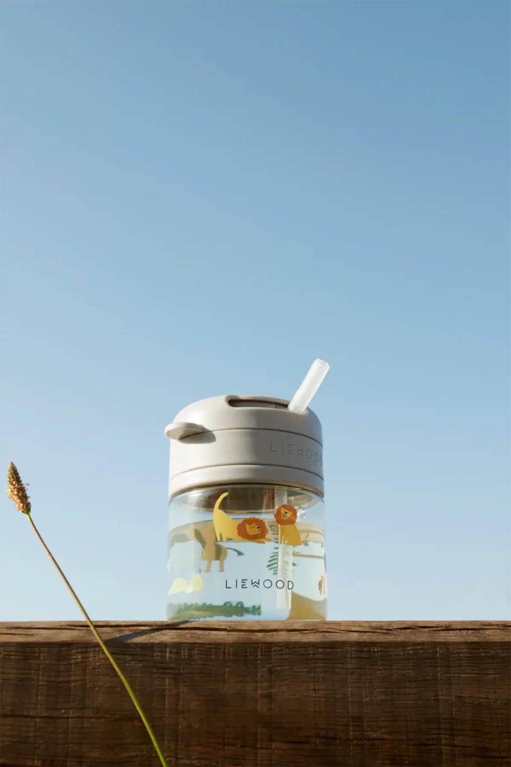Trinkbecher Pavia Cotton Ballon Trinkhalm  LIEWOOD Trinken Baby Kinder Design Silikon Strohhalm Becher Tasse 