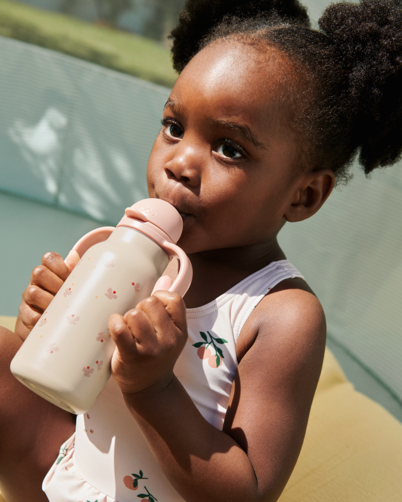 Trinkflasche Kimmie Liewood cotton ballon thermo flasche unterwegs silikon edelstahl kleinkind kindergarten schule krippe geschenk