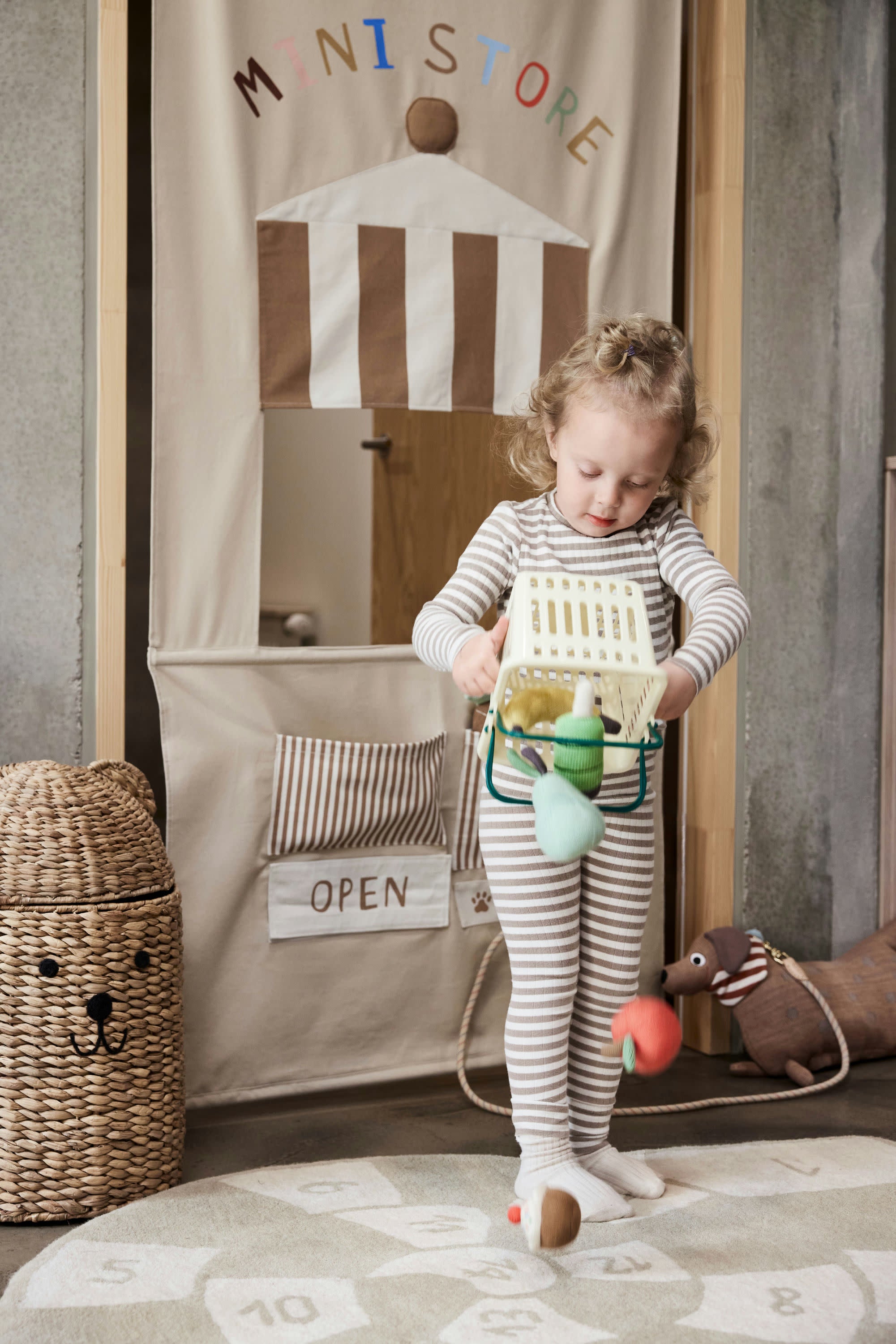 Yummy Mini Früchte Set OYOY Cotton Ballon