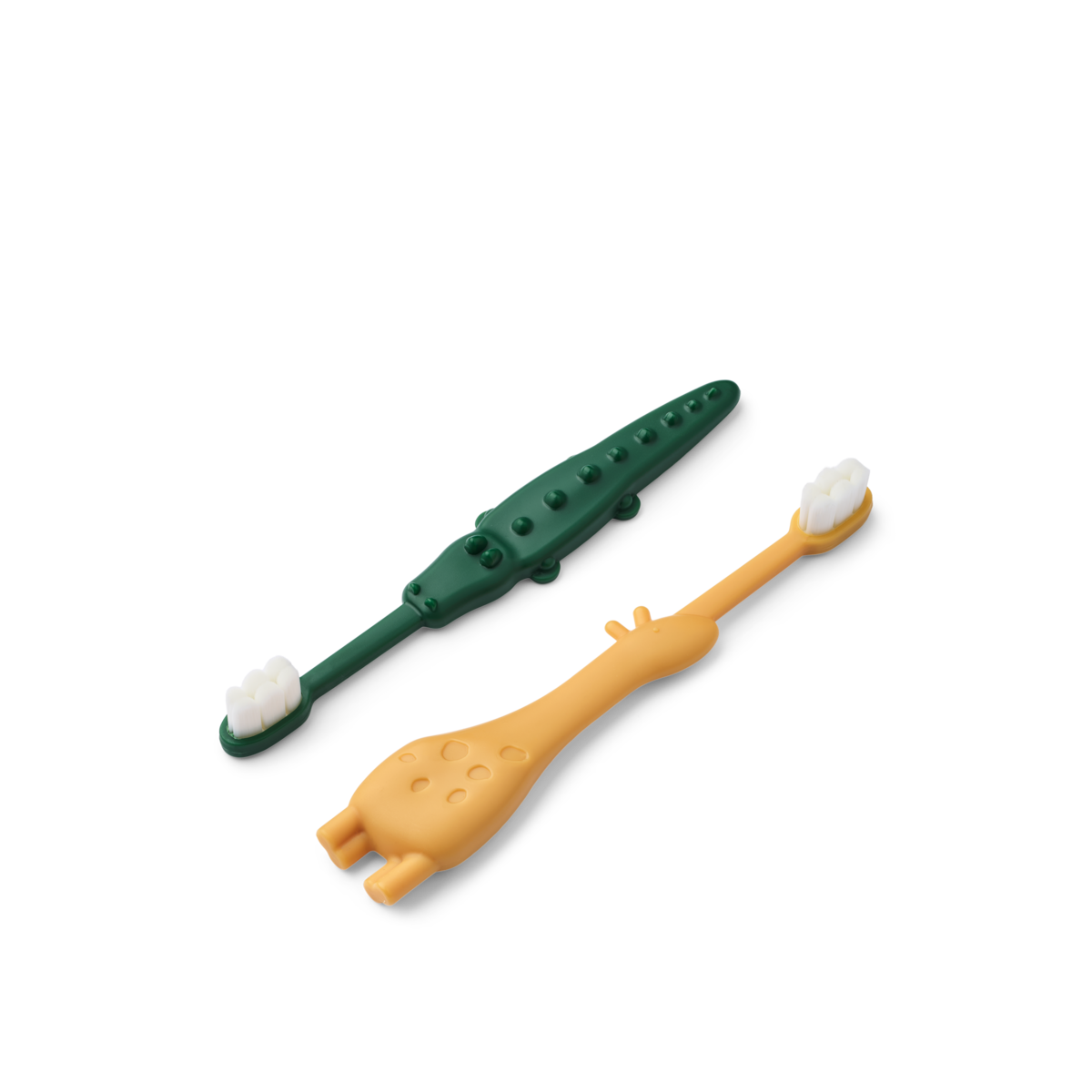 Zahnbürsten Fabio LIEWOOD Cotton Ballon Kinder Zahnbürste Krokodil Giraffe